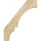 Ekena Millwork 4"W x 18"D x 22"H Balboa Rough Sawn Knee Brace, Douglas Fir BRC04X18X22BOA00RDF - alternate 4